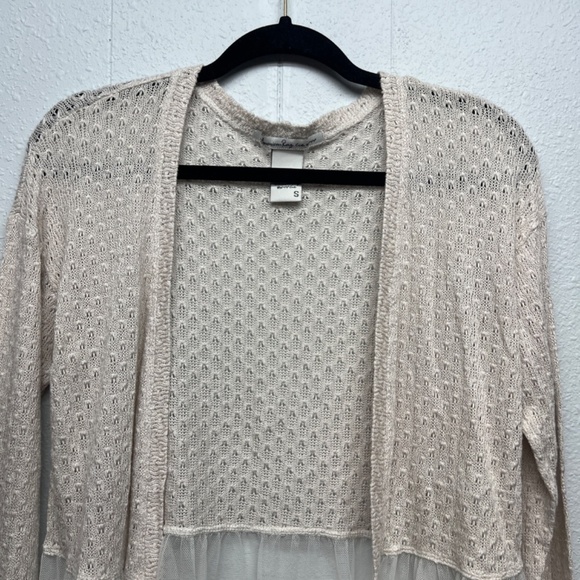 American Rag Fairy Ethereal Bohemian Cottage Prairie Twee Womens Cardigan Small - Picture 3 of 10